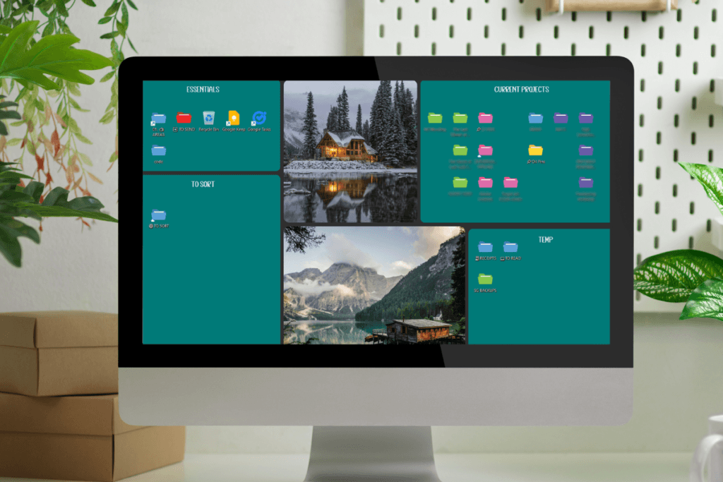 How I Organise My Computer Desktop to Conquer My Hot Mess